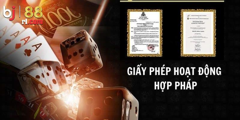 Một số tổ chức uy tín cấp giấy phép hoạt động cho nhà cái